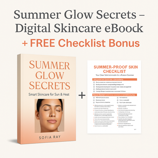 Summer Glow Secrets – Digital Skincare eBook + FREE Checklist Bonus